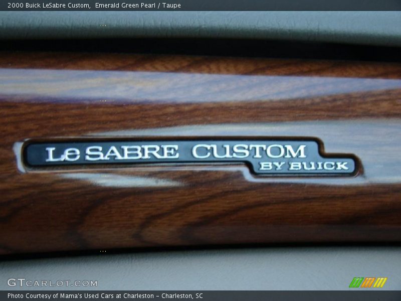 Emerald Green Pearl / Taupe 2000 Buick LeSabre Custom