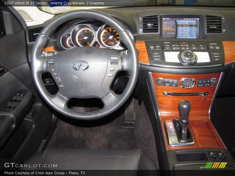 Umbria Gray Metallic / Graphite 2007 Infiniti M 35 Sedan
