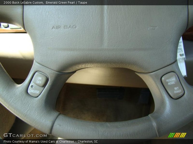 Emerald Green Pearl / Taupe 2000 Buick LeSabre Custom