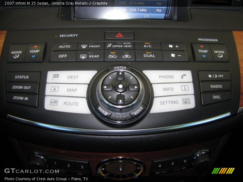 Umbria Gray Metallic / Graphite 2007 Infiniti M 35 Sedan