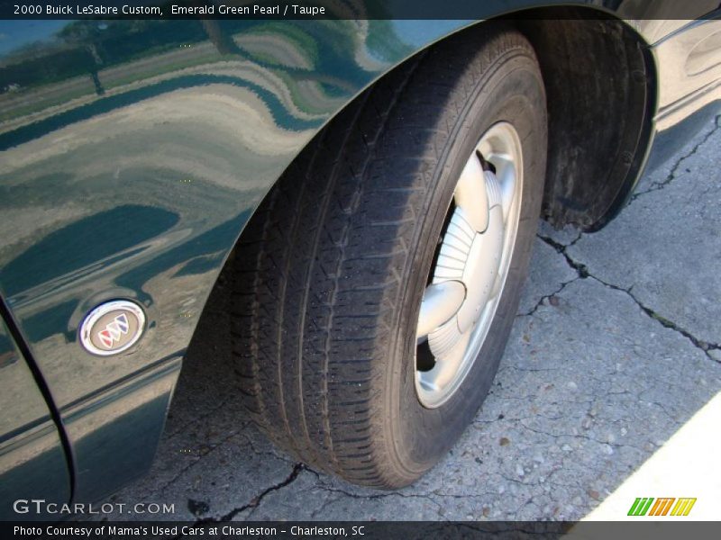 Emerald Green Pearl / Taupe 2000 Buick LeSabre Custom