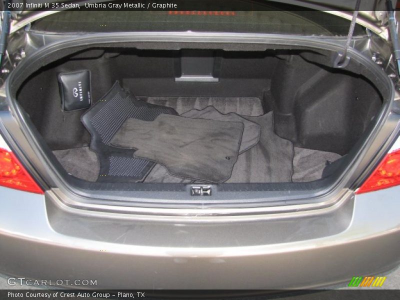 Umbria Gray Metallic / Graphite 2007 Infiniti M 35 Sedan