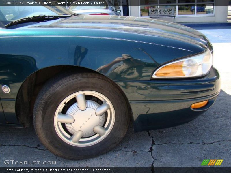 Emerald Green Pearl / Taupe 2000 Buick LeSabre Custom