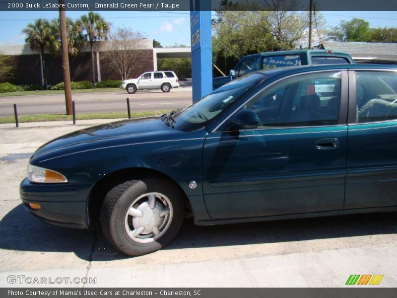 Emerald Green Pearl / Taupe 2000 Buick LeSabre Custom