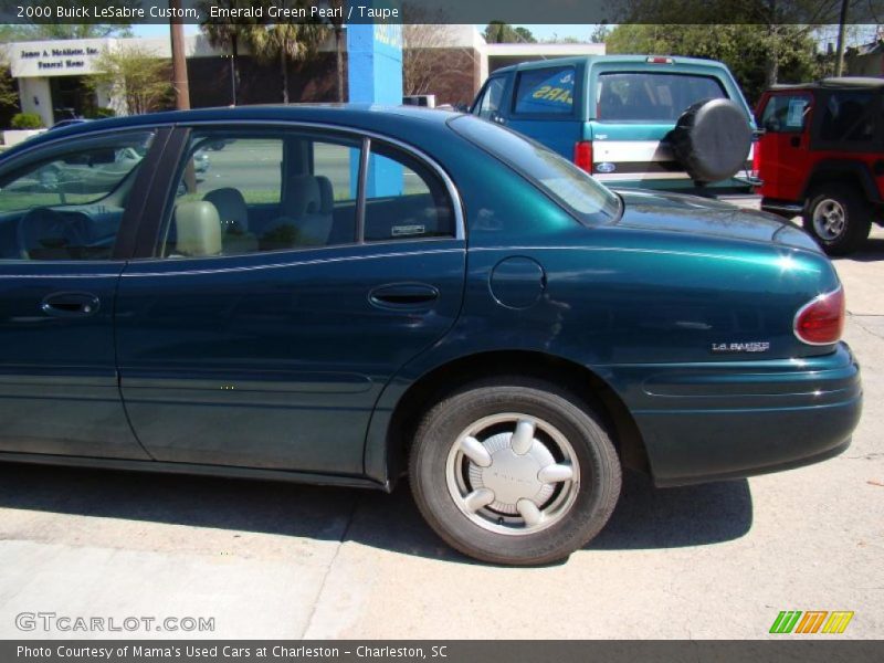 Emerald Green Pearl / Taupe 2000 Buick LeSabre Custom