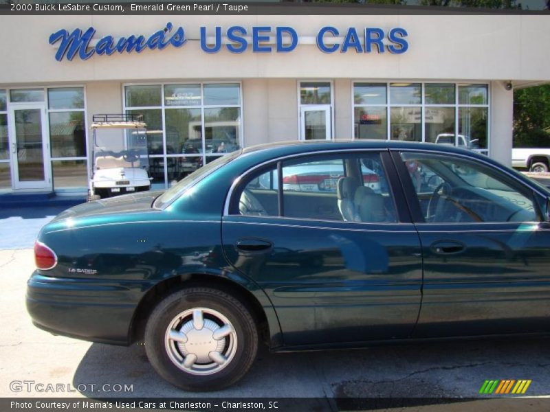 Emerald Green Pearl / Taupe 2000 Buick LeSabre Custom
