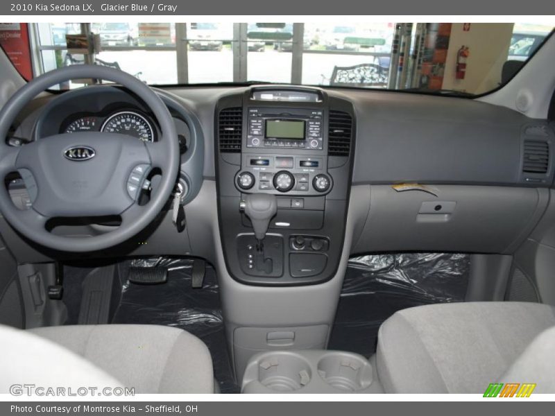 Glacier Blue / Gray 2010 Kia Sedona LX