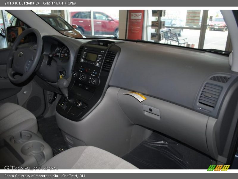 Glacier Blue / Gray 2010 Kia Sedona LX