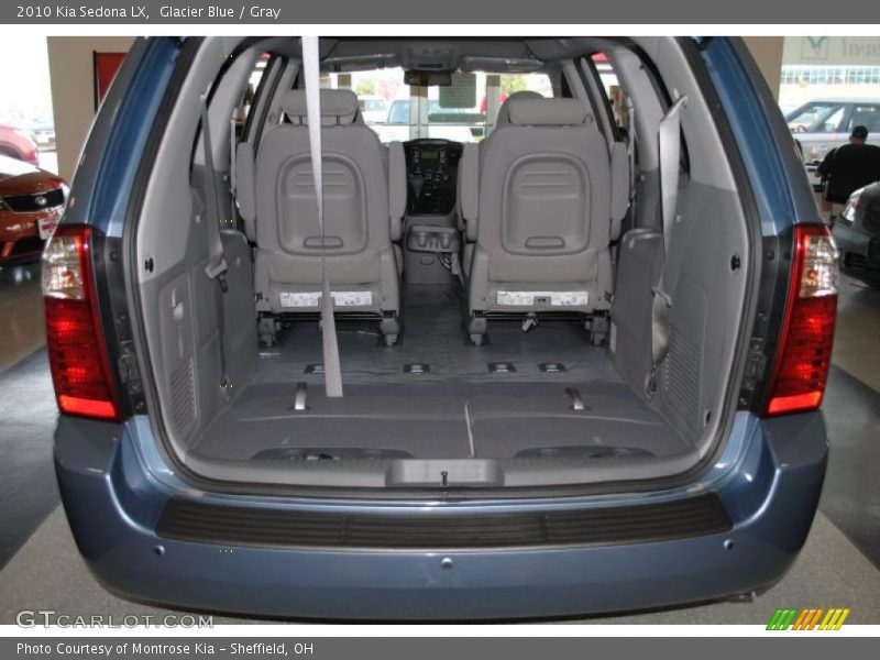 Glacier Blue / Gray 2010 Kia Sedona LX