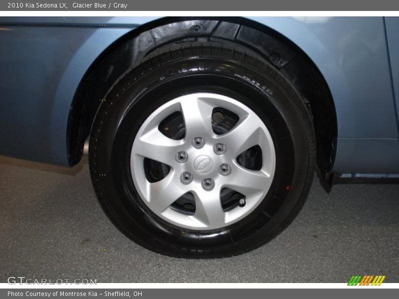 Glacier Blue / Gray 2010 Kia Sedona LX