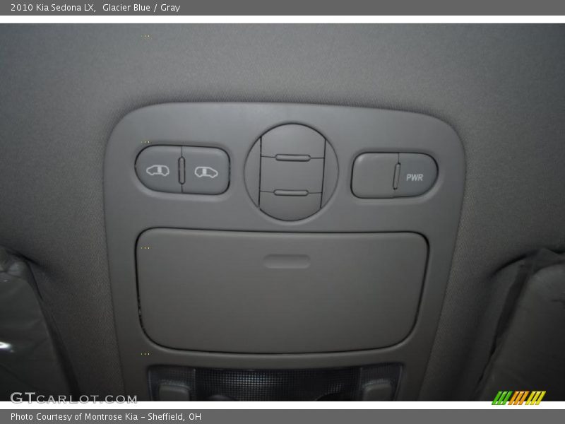 Glacier Blue / Gray 2010 Kia Sedona LX