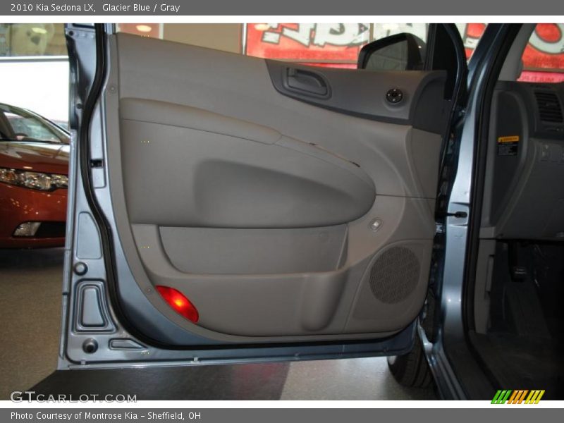 Glacier Blue / Gray 2010 Kia Sedona LX