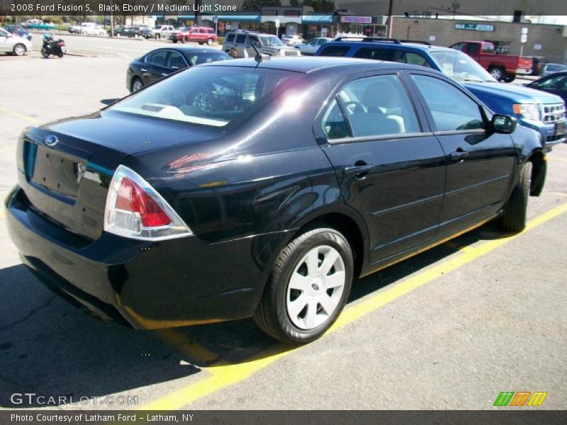 Black Ebony / Medium Light Stone 2008 Ford Fusion S
