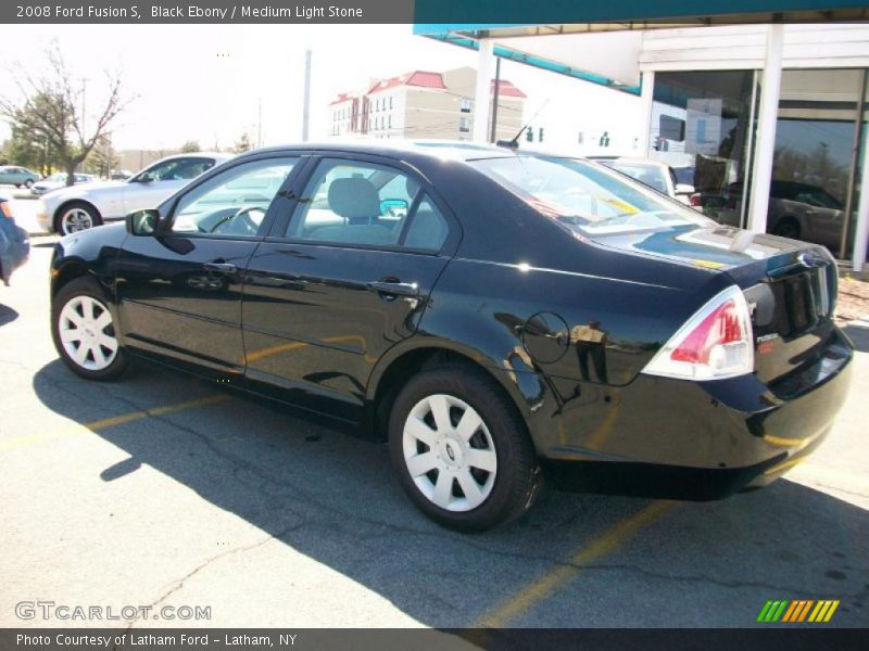 Black Ebony / Medium Light Stone 2008 Ford Fusion S