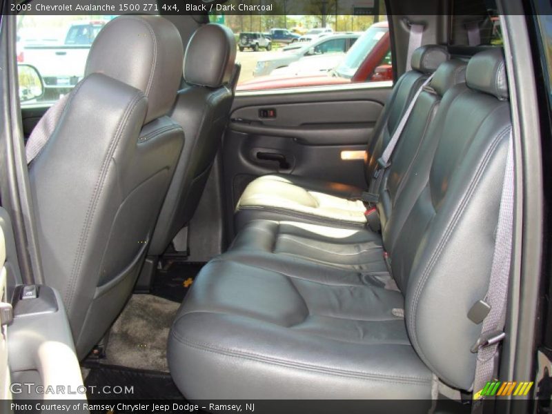 Black / Dark Charcoal 2003 Chevrolet Avalanche 1500 Z71 4x4