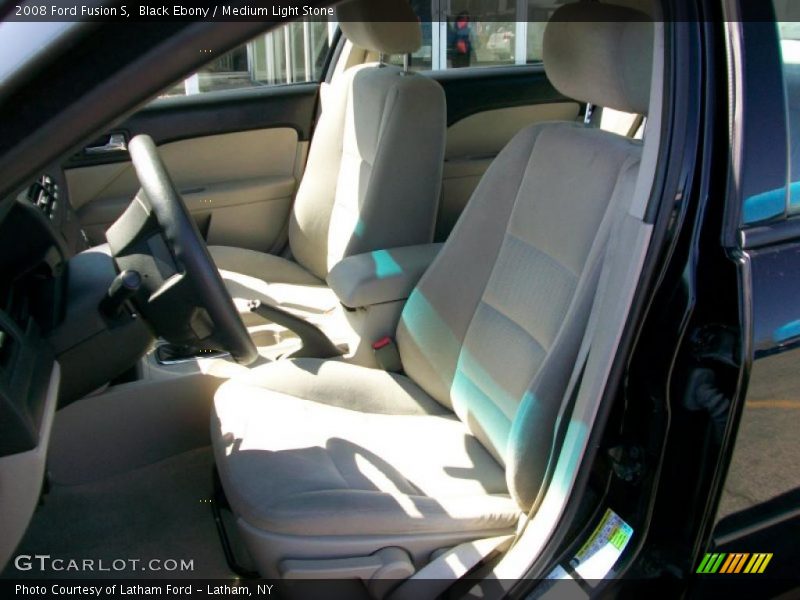 Black Ebony / Medium Light Stone 2008 Ford Fusion S