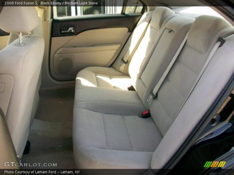 Black Ebony / Medium Light Stone 2008 Ford Fusion S