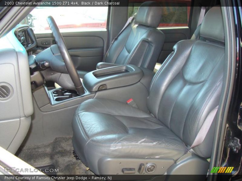 Black / Dark Charcoal 2003 Chevrolet Avalanche 1500 Z71 4x4