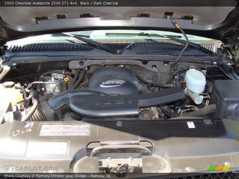 Black / Dark Charcoal 2003 Chevrolet Avalanche 1500 Z71 4x4