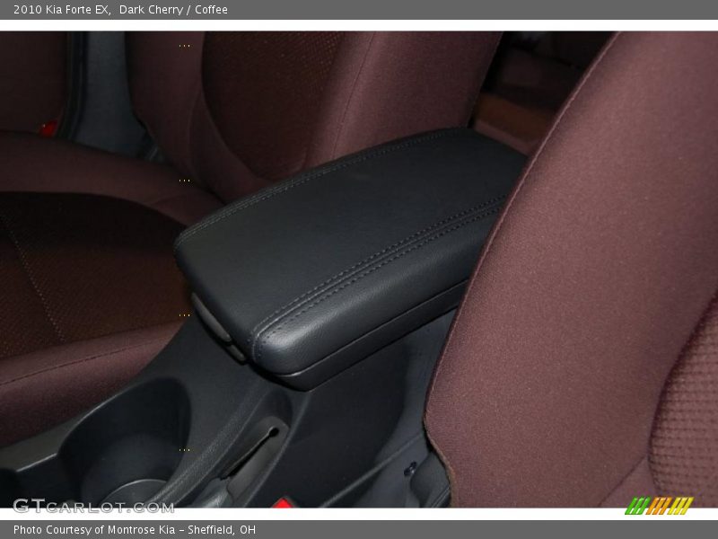 Dark Cherry / Coffee 2010 Kia Forte EX