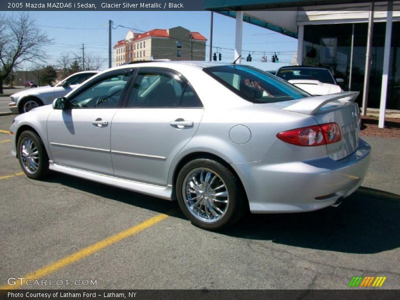 Glacier Silver Metallic / Black 2005 Mazda MAZDA6 i Sedan