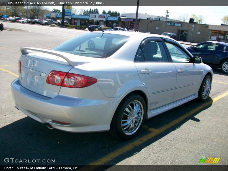 Glacier Silver Metallic / Black 2005 Mazda MAZDA6 i Sedan