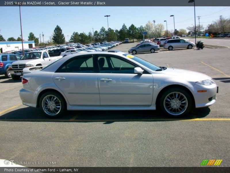 Glacier Silver Metallic / Black 2005 Mazda MAZDA6 i Sedan