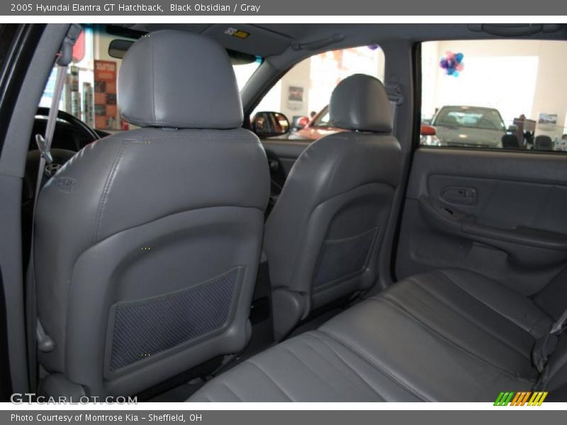 Black Obsidian / Gray 2005 Hyundai Elantra GT Hatchback