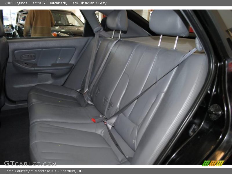 Black Obsidian / Gray 2005 Hyundai Elantra GT Hatchback