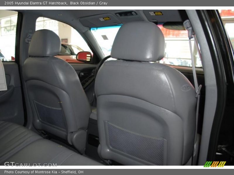 Black Obsidian / Gray 2005 Hyundai Elantra GT Hatchback
