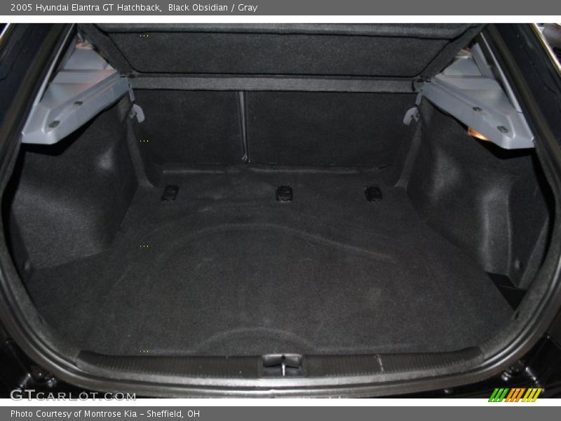 Black Obsidian / Gray 2005 Hyundai Elantra GT Hatchback