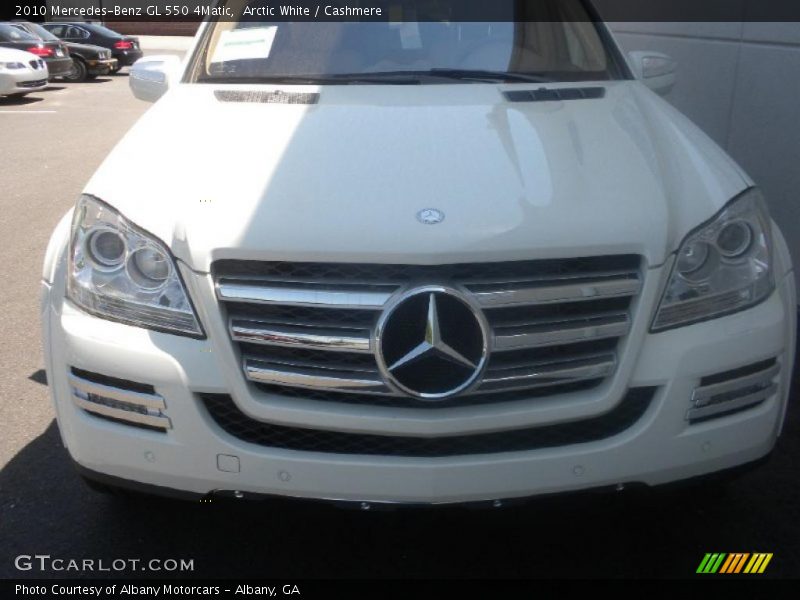 Arctic White / Cashmere 2010 Mercedes-Benz GL 550 4Matic