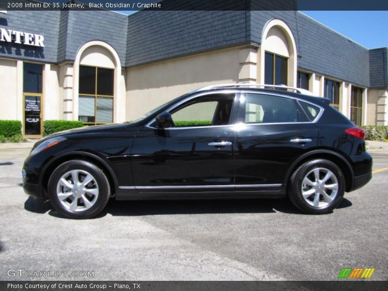 Black Obsidian / Graphite 2008 Infiniti EX 35 Journey