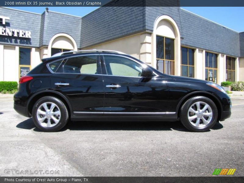 Black Obsidian / Graphite 2008 Infiniti EX 35 Journey