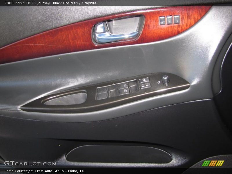 Black Obsidian / Graphite 2008 Infiniti EX 35 Journey