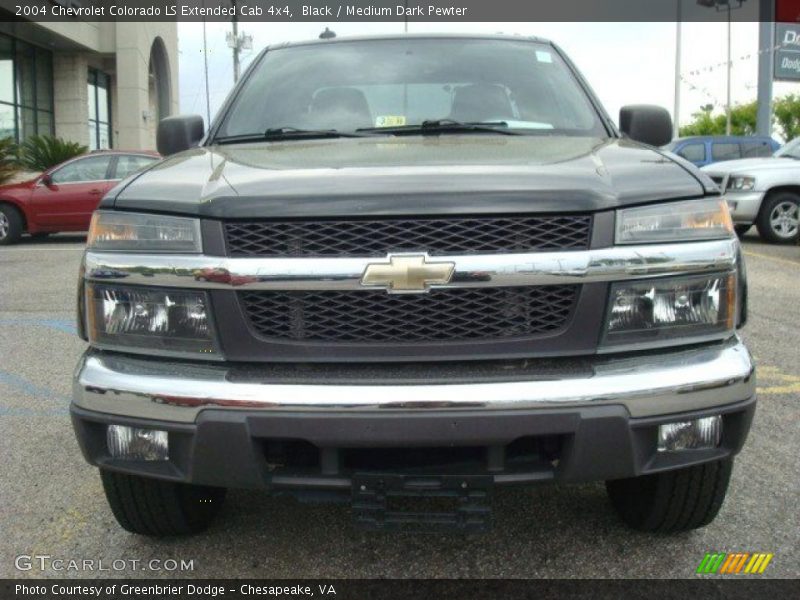 Black / Medium Dark Pewter 2004 Chevrolet Colorado LS Extended Cab 4x4