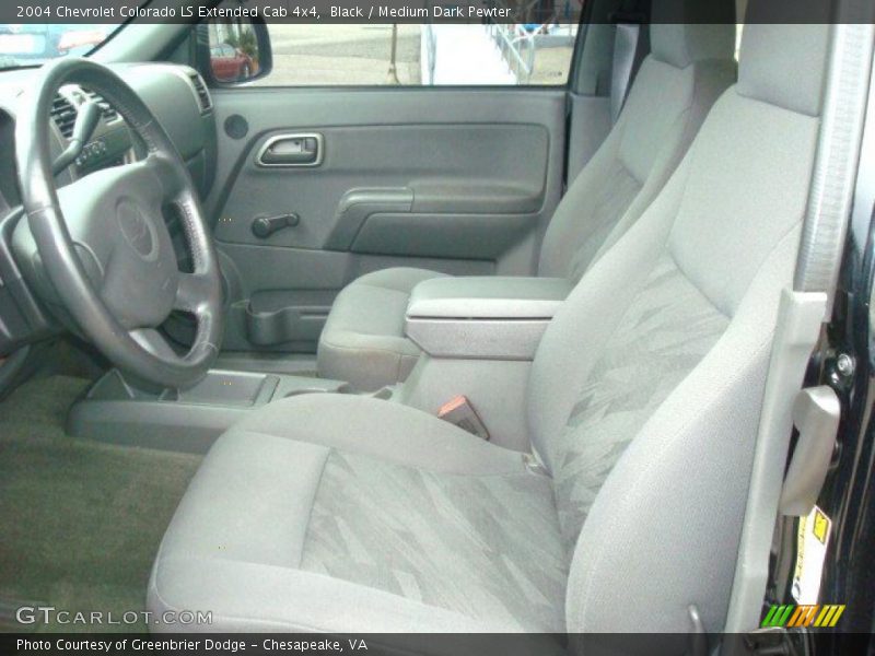 Black / Medium Dark Pewter 2004 Chevrolet Colorado LS Extended Cab 4x4