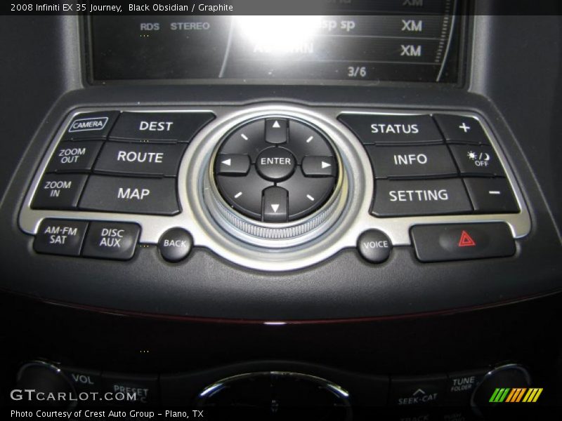 Black Obsidian / Graphite 2008 Infiniti EX 35 Journey