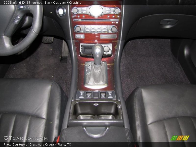 Black Obsidian / Graphite 2008 Infiniti EX 35 Journey