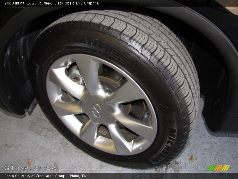 Black Obsidian / Graphite 2008 Infiniti EX 35 Journey