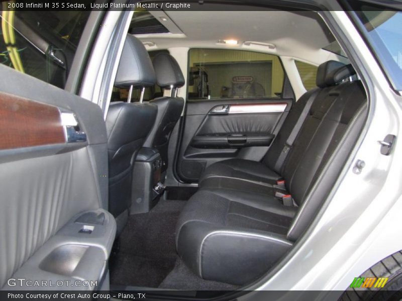 Liquid Platinum Metallic / Graphite 2008 Infiniti M 35 S Sedan