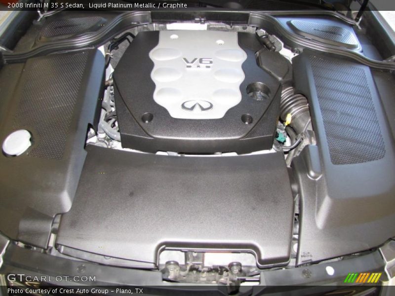 Liquid Platinum Metallic / Graphite 2008 Infiniti M 35 S Sedan