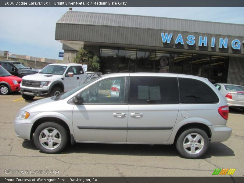 Bright Silver Metallic / Medium Slate Gray 2006 Dodge Caravan SXT