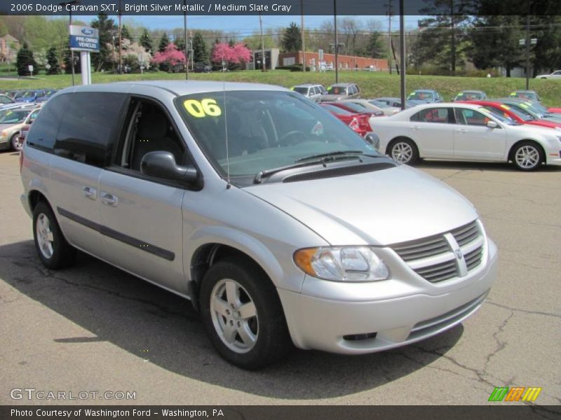 Bright Silver Metallic / Medium Slate Gray 2006 Dodge Caravan SXT