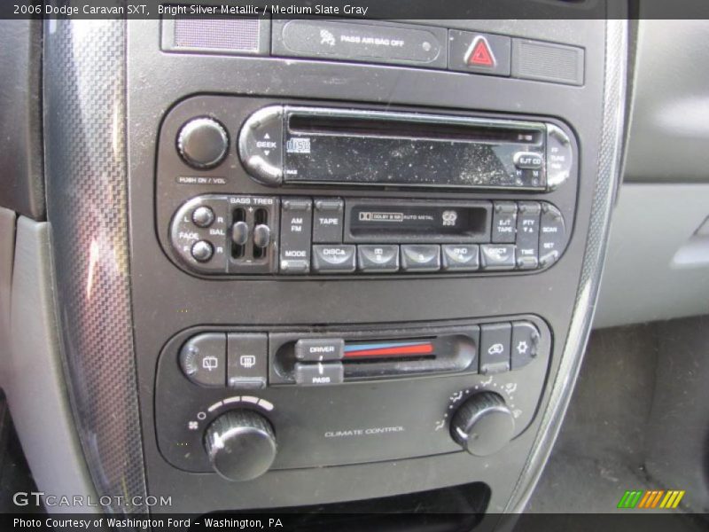 Bright Silver Metallic / Medium Slate Gray 2006 Dodge Caravan SXT