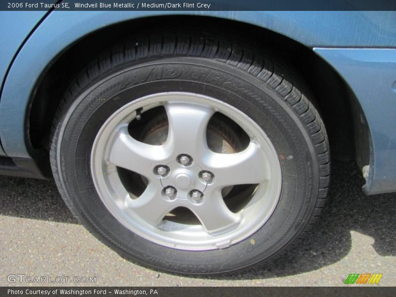 Windveil Blue Metallic / Medium/Dark Flint Grey 2006 Ford Taurus SE