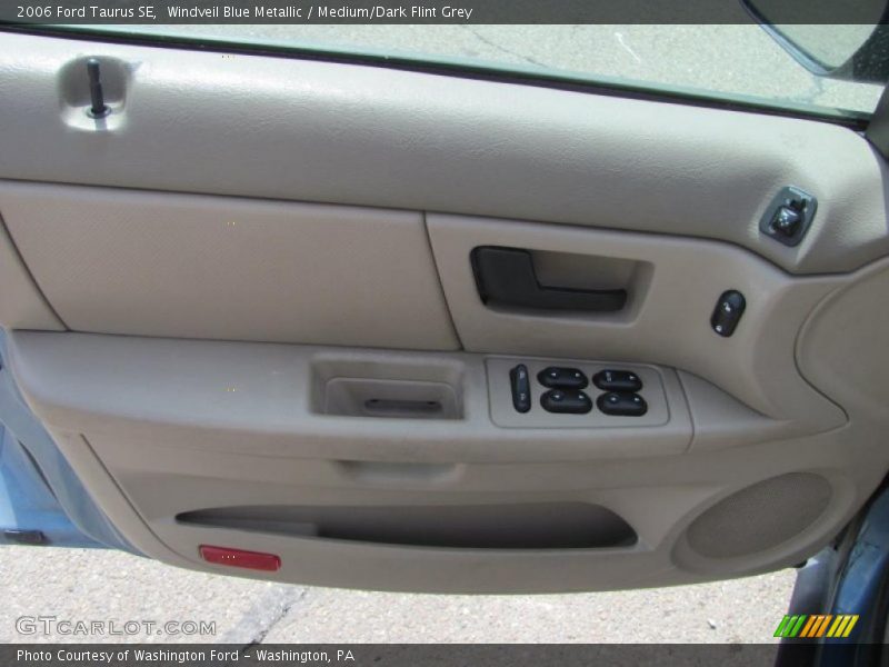 Windveil Blue Metallic / Medium/Dark Flint Grey 2006 Ford Taurus SE