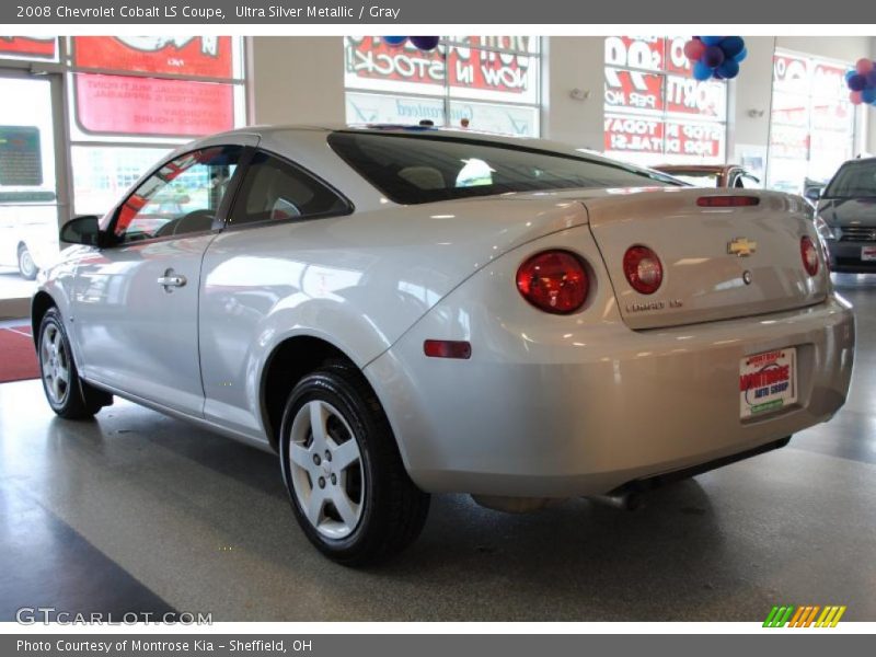 Ultra Silver Metallic / Gray 2008 Chevrolet Cobalt LS Coupe