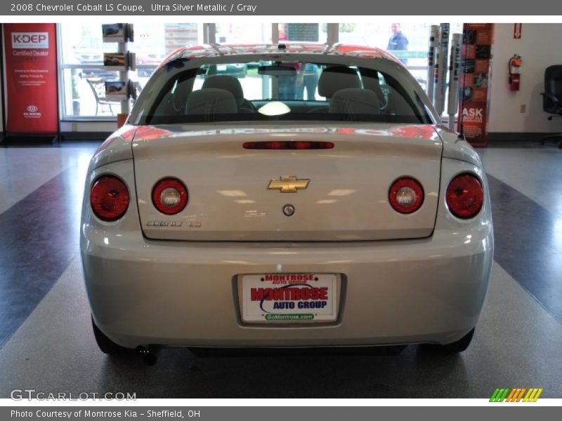 Ultra Silver Metallic / Gray 2008 Chevrolet Cobalt LS Coupe