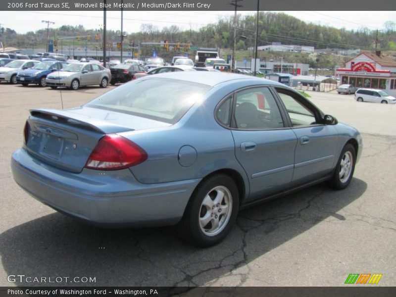 Windveil Blue Metallic / Medium/Dark Flint Grey 2006 Ford Taurus SE